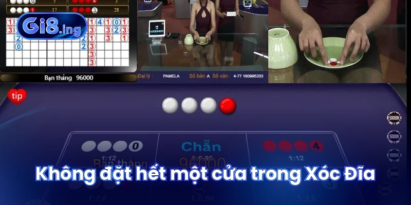 Xóc Đĩa Trực Tuyến Hấp Dẫn Với Bí Kíp Nâng Cao Cơ Hội Thắng 4 Không đặt hết một cửa trong Xóc Đĩa