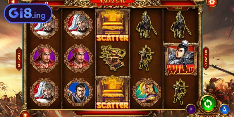 Nổ hũ Tam Quốc Tranh Hùng GI8 Chinh Phục Đỉnh Cao Slot 3 Chọn sảnh chơi nổ hũ Tam Quốc Tranh Hùng GI8 phù hợp